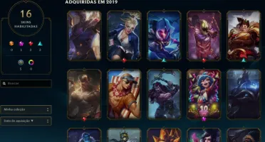 Conta LoL Plat 3 COM LEE SIN PUNHOS DIVINOS