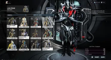 [PC]Conta warframe mr14, equipamentos end game intens delux!