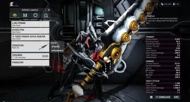 [PC]Conta warframe mr14, equipamentos end game intens delux!