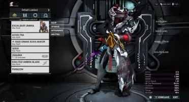[PC]Conta warframe mr14, equipamentos end game intens delux!