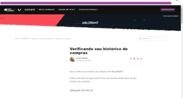Vendo conta Valorant Platina 3 - Barato