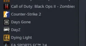 Conta Steam com vários jogos