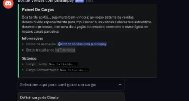 Bot de Vendas Automáticas no DISCORD (Com PushinPay)