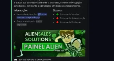 Bot de Vendas Automáticas no DISCORD (Com PushinPay)