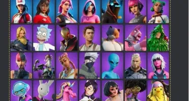 CONTA DE FORTNITE COM MUITAS SKINS