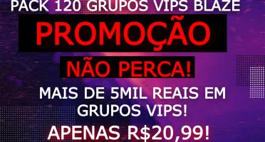 ⭐✨ PACK 120 GRUPOS VIPS BLAZE!✨⭐