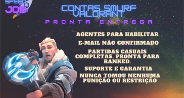 CONTAS SMURF VALORANT - PRONTA PARA RANKED