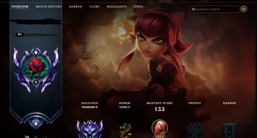 CONTA DE LOL DIAMANTE 2 DROPADA POR INATIVIDADE DO MESTRE