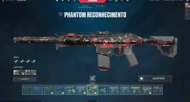 Conta Valorant (7K500 Gasto, Skins, Chaveiros, Icones E Etc