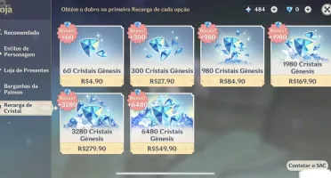 CONTA GENSHIN 9 T5, AYATO, AYAKA, VENTI+, 8 ARMAS T5 AR 43⭐✨