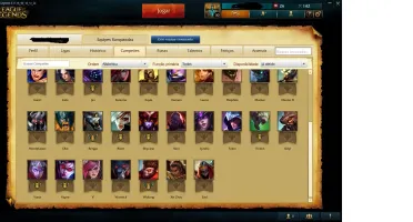 Conta League of Legends No ranked