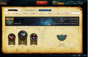 Conta League of Legends No ranked