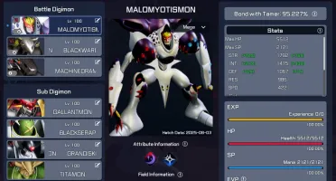 Digimon Super Rumble Conta EndGame - Server Koromon