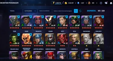 Conta Marvel Future Fight MFF
