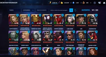 Conta Marvel Future Fight MFF