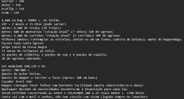 Wakfu - Conta Redondinha Servidor Monoconta (Ogrest Int) UP