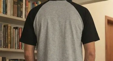 Camiseta Raglan Cinza Guadalupe