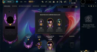 Conta Mestre | Main ADC/SUP