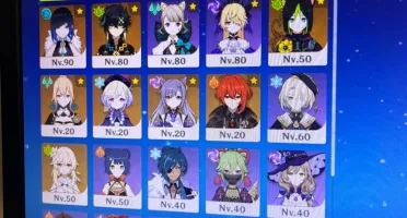 Conta Genshin Lyney C2 Furina Kazuha Yelan