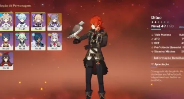 Genshin Impact - PC/Android - Diluc + Keqing - AR30