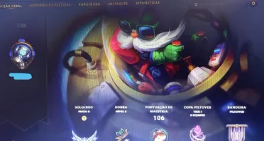 Conta LoL raríssima com três skins raras do beta