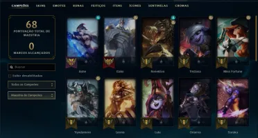 Conta diamante 4 mais barata do site