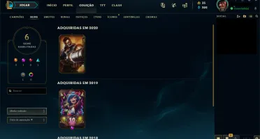CONTA LOL - UNRANKED COM 3800 DE E.LARANJA.