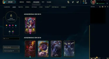 CONTA LOL - UNRANKED COM 3800 DE E.LARANJA.