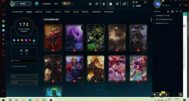 Conta Valorant + LoL