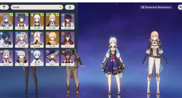 Conta de Genshin/ AYAKA /KEQING /JEAN /39 WISHES +/AR 35