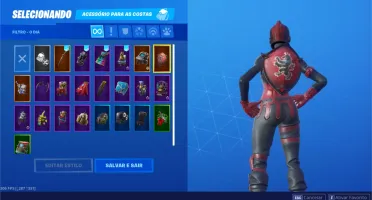 Conta Fortnite CavaleiraRubra e varias skins