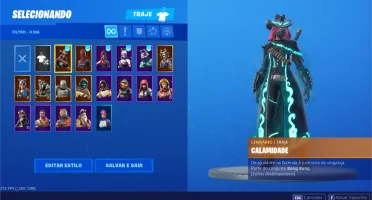 Conta Fortnite CavaleiraRubra e varias skins