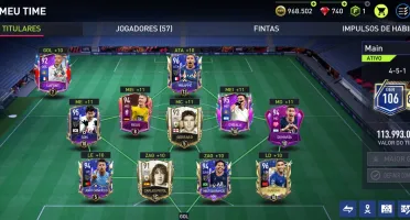 Conta FiFA Mobile ger 106