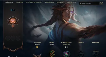 Conta FERRO 4 | -2 PDL - LOL (league of legends) ELOMOON
