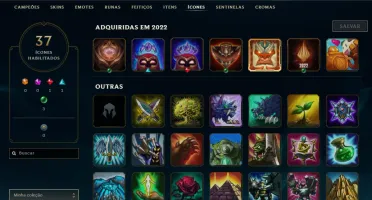 Conta FERRO 4 | -2 PDL - LOL (league of legends) ELOMOON