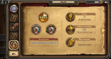 Conta hearthstone antiga 2014