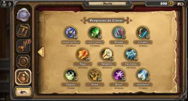 Conta hearthstone antiga 2014