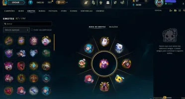 Conta Bronze De 2012 - Todos Os Campeões - 150 Skins