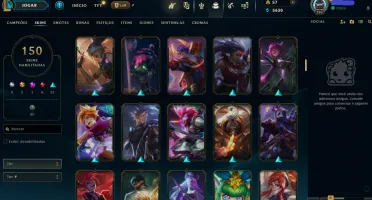 Conta Bronze De 2012 - Todos Os Campeões - 150 Skins