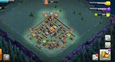 Clash of Clans CV9 quase full