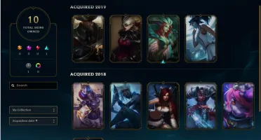 Conta League of Legends Platina 2