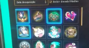 Conta LvL 231+Todos campeões+GOLD 3+94 skins