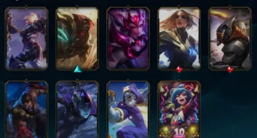 Conta unranked, level 30, com skins tops