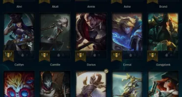 Conta unranked, level 30, com skins tops