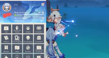 Ganyu + Hutao + Jean + Keqing +2 armas t5