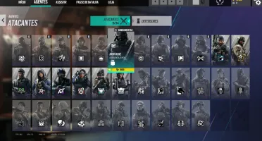 Conta de rainbow six siege (iniciante)