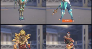 Conta OW2|Mítica Hanzo, Mítica Zenyatta, Arma Mítica/Doura