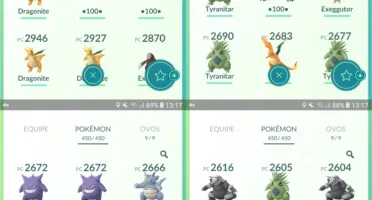 Conta de Pokémon GO
