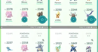 Conta de Pokémon GO