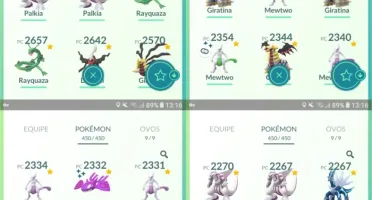 Conta de Pokémon GO